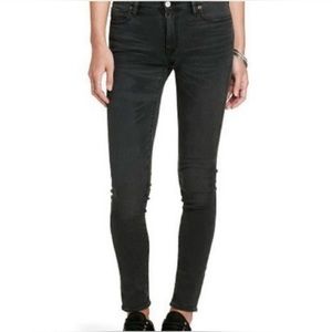 Denim & Supply Ralph Lauren Morgan Mid-Rise Skinny Ankle Black Jeans